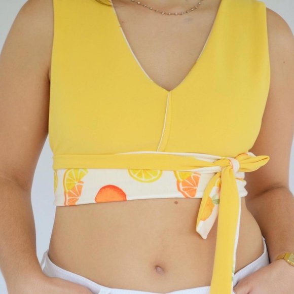 Reversible Crop Top - Picture 3 of 4